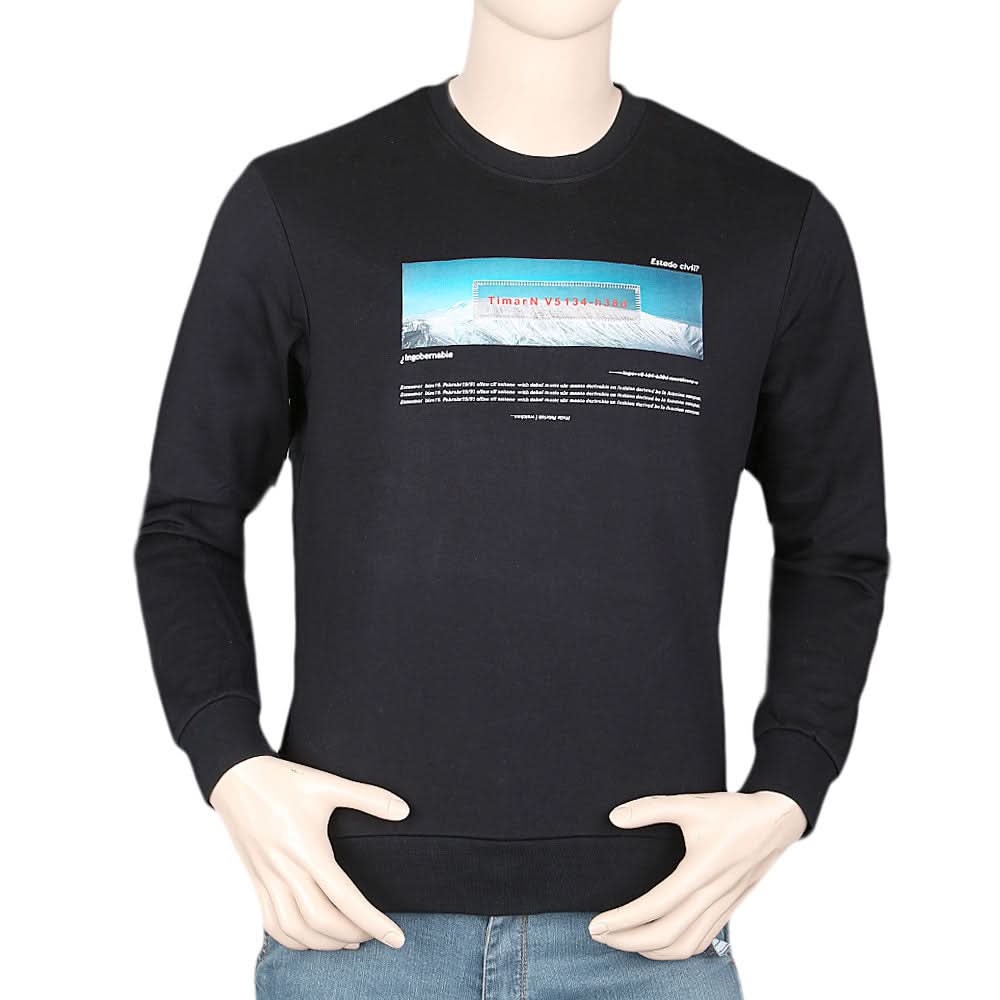 Men's Full Sleeve T-Shirt - Black, Men's Fashion, Chase Value, Chase Value