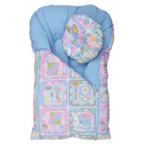 Newborn Sleeping Bag With Pillow - White - Blue, Kids, Sleeping Bags, Chase Value, Chase Value