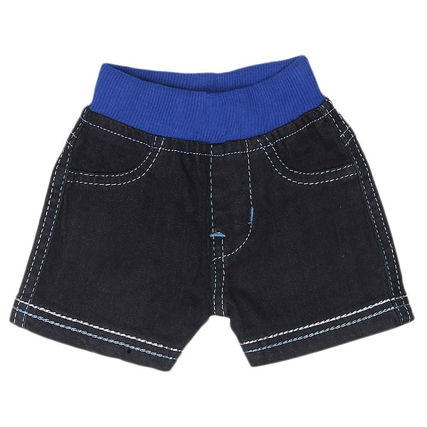 Newborn Boys Shorts - Dark Blue - test-store-for-chase-value