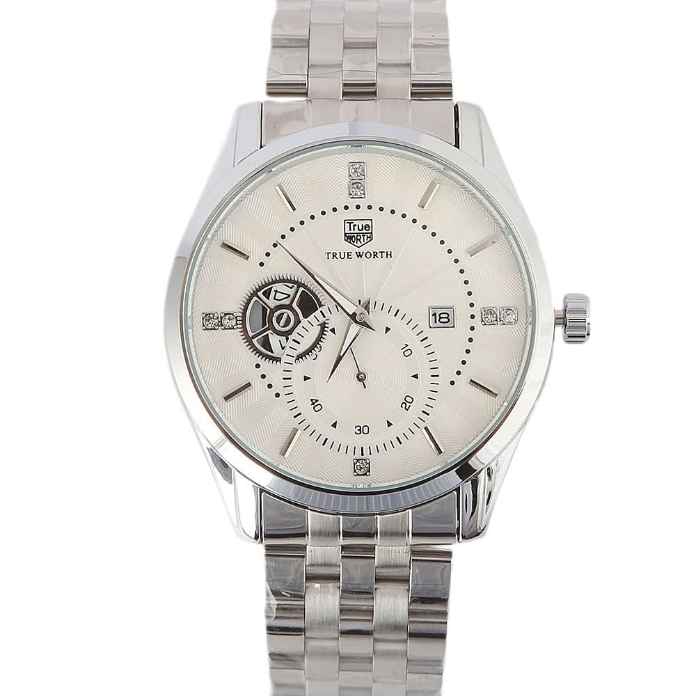 Men's wrist watch - White, Men, Watches, Chase Value, Chase Value