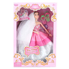 Princess Wedding Doll - Pink - test-store-for-chase-value