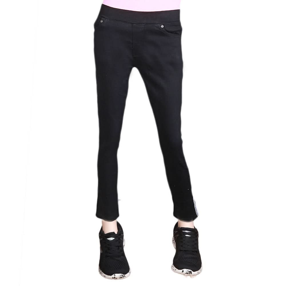 Women's Striped Jegging - Black, Women, Pants & Tights, Chase Value, Chase Value