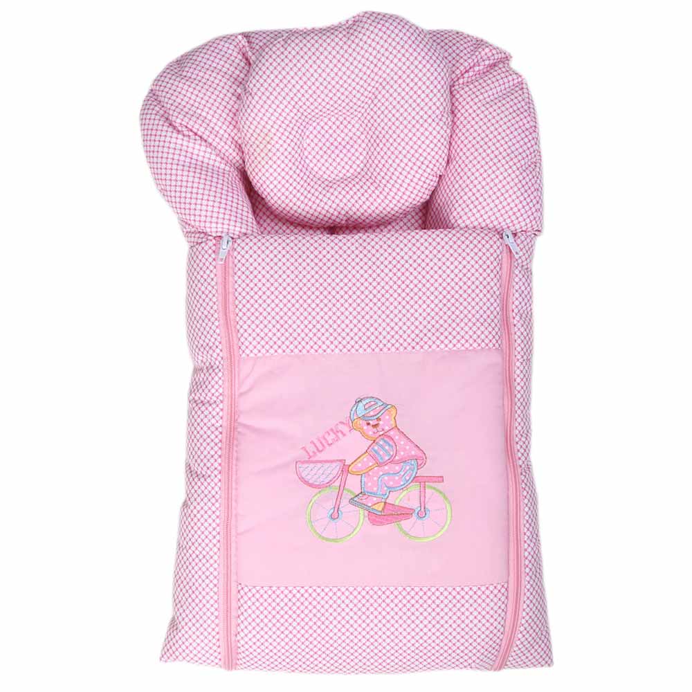 Newborn Sleeping Bag With Pillow - Pink, Kids, Sleeping Bags, Chase Value, Chase Value