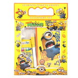 Minions Stationery Set 5 Pcs - Yellow, Kids, Pencil Boxes And Stationery Sets, Chase Value, Chase Value