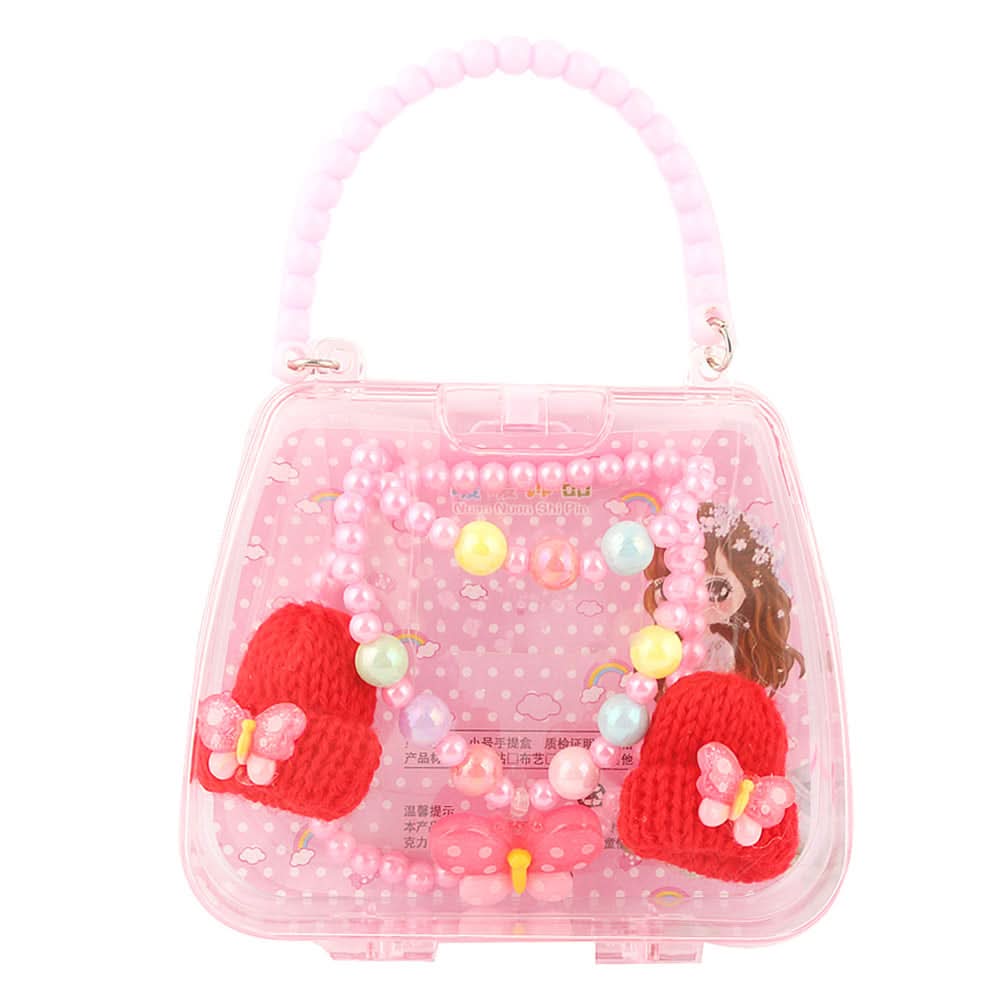 Girls Mala Gift Set - Red, Kids, Jewellery Sets, Chase Value, Chase Value