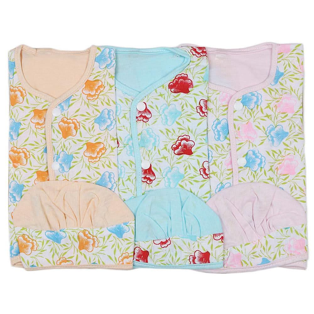 Newborn Gift Jhabla Suits (6 Pcs) - Multi - test-store-for-chase-value