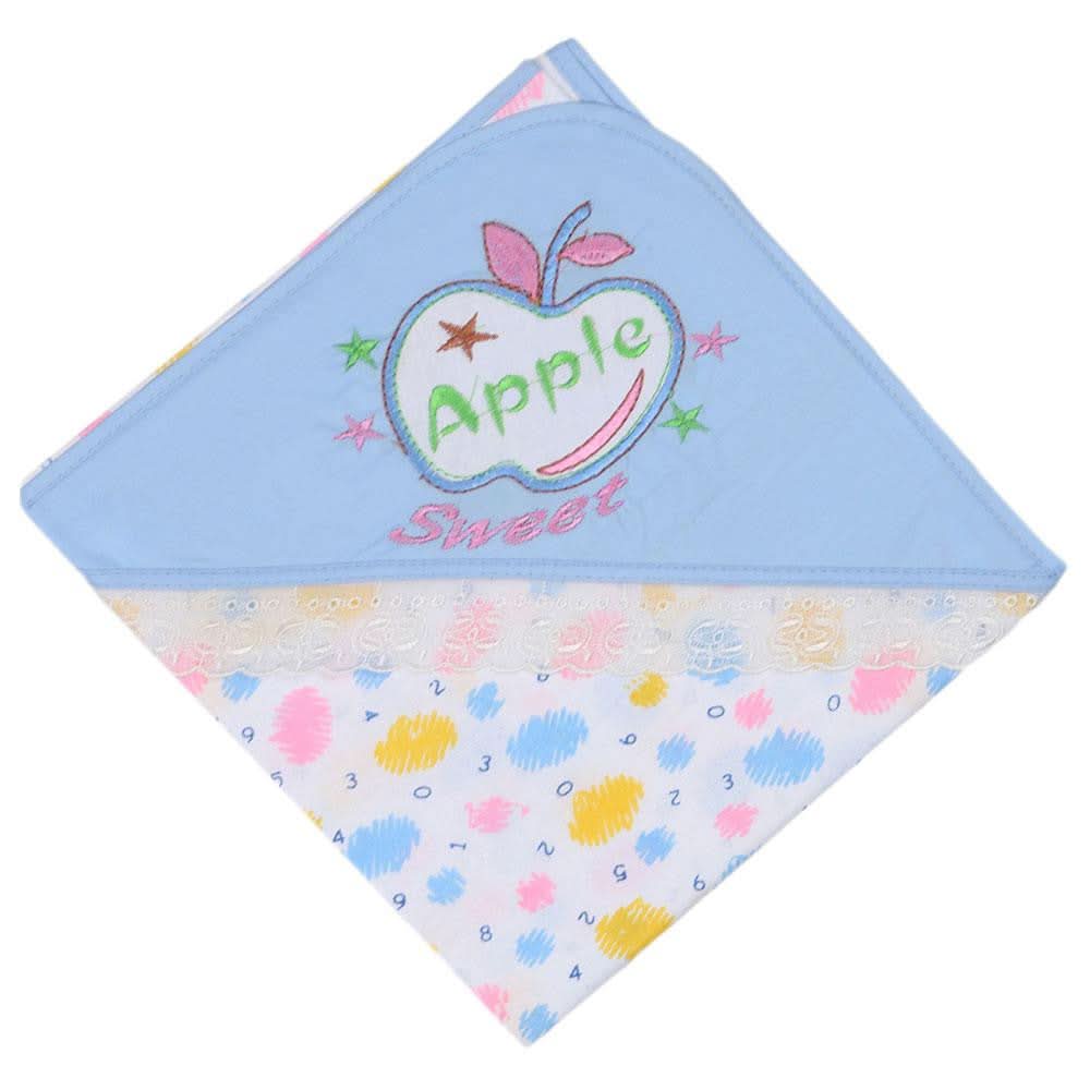 Newborn Wrapping Sheet - Blue - test-store-for-chase-value