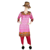 Women's Printed Lawn 2 Pcs Stitched Suit - Pink, Women, Shalwar Suits, Chase Value, Chase Value