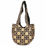 Women's Embroidered Shoulder Handbag - Copper, Women's Handbags, Chase Value, Chase Value