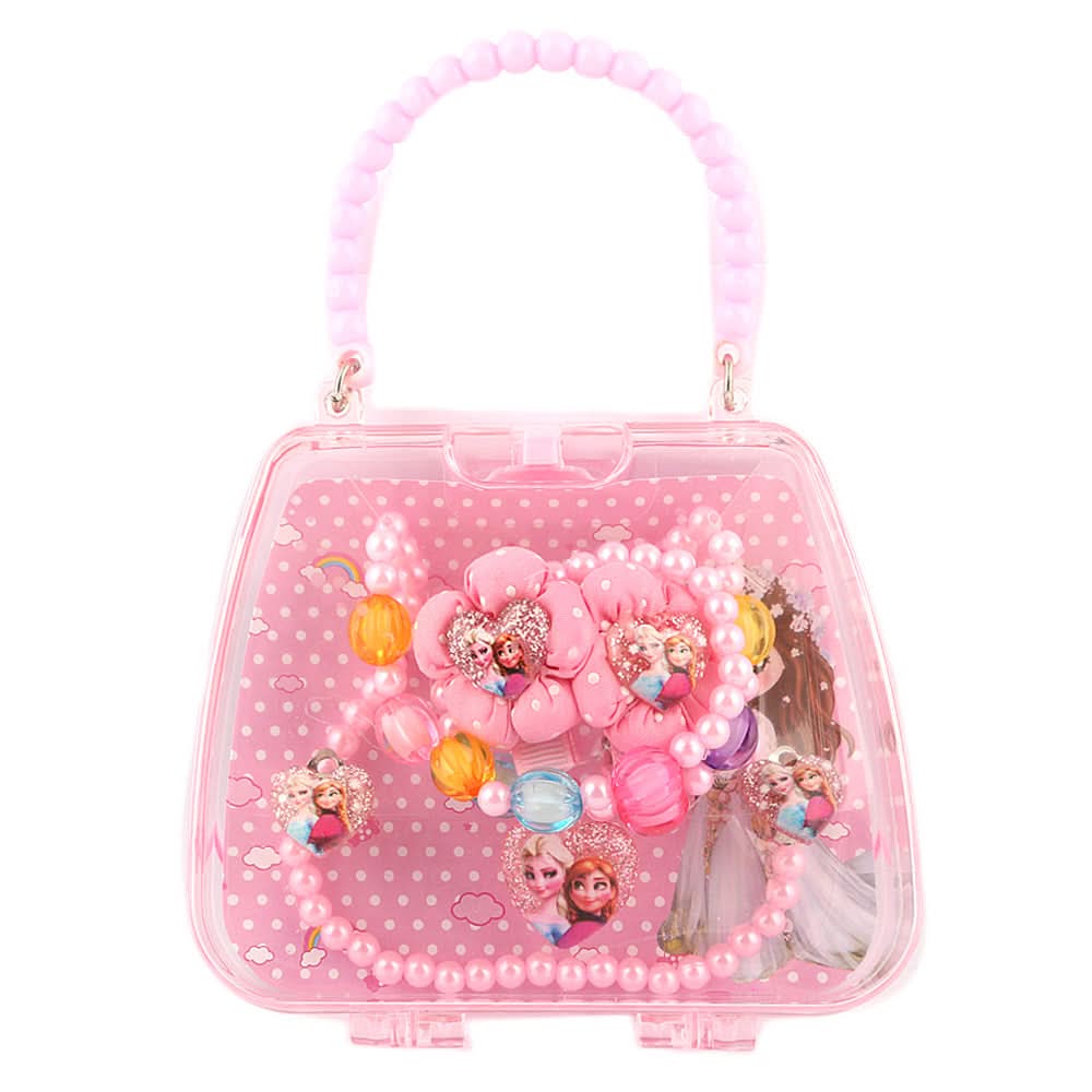 Girls Mala Gift Set - Pink, Kids, Jewellery Sets, Chase Value, Chase Value