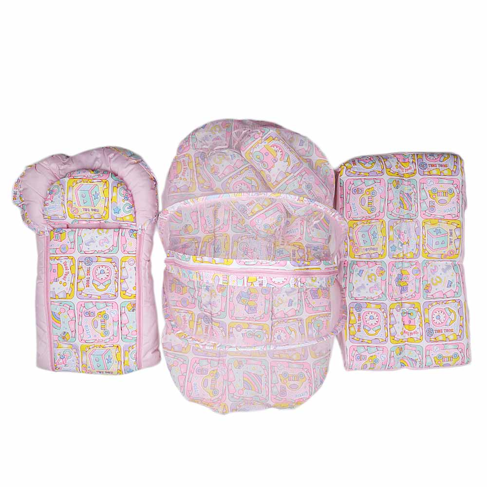 Newborn Sleeping Bag 7 Pcs Set - Pink, Kids, Sleeping Bags, Chase Value, Chase Value