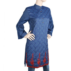 Women's Denim Kurti - Blue, Women, Ready Kurtis, Chase Value, Chase Value