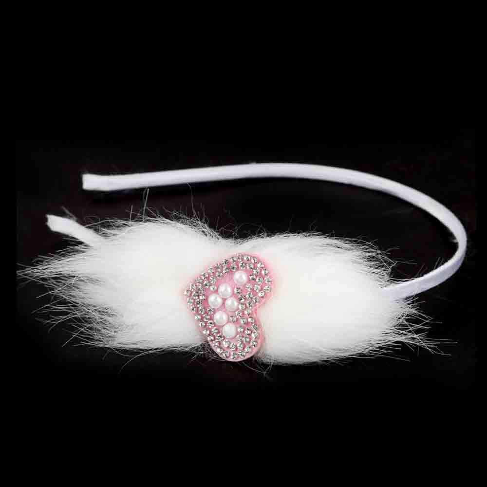 Girls Headband - White - test-store-for-chase-value