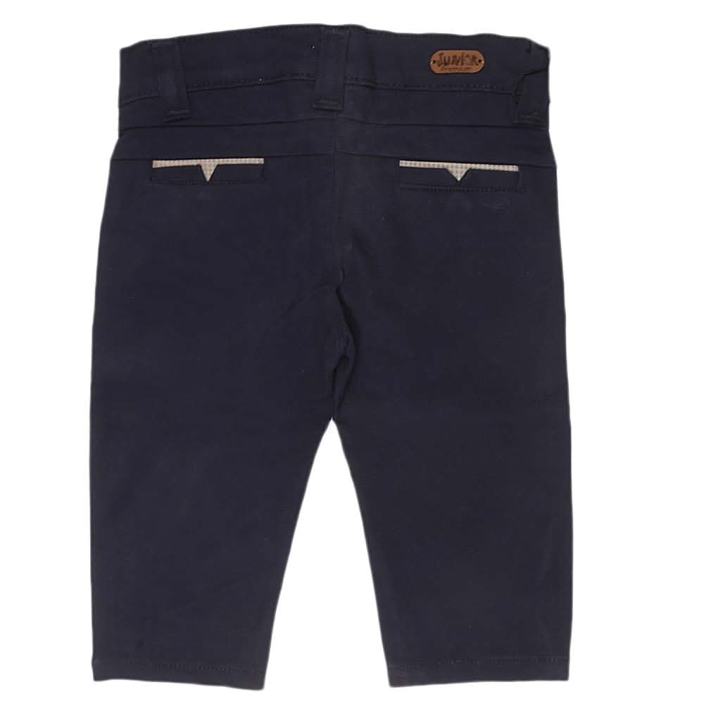 Newborn Boys Cotton Pant - Navy Blue, Kids, NB Boys Shorts And Pants, Chase Value, Chase Value