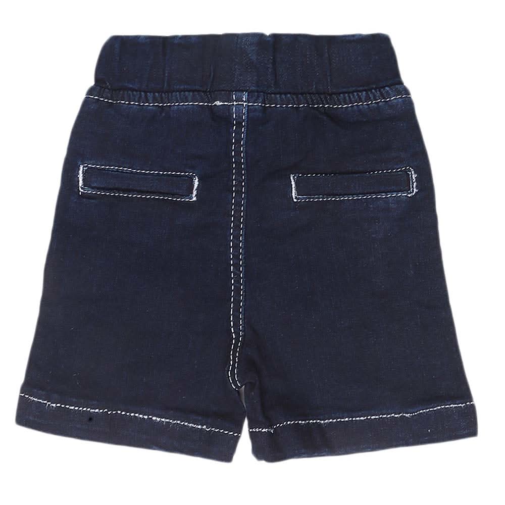 Newborn Boys Shorts - Dark Blue - test-store-for-chase-value