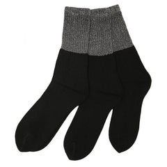 Men's Socks 3 Pcs - Grey-Black, Men, Mens Socks, Chase Value, Chase Value