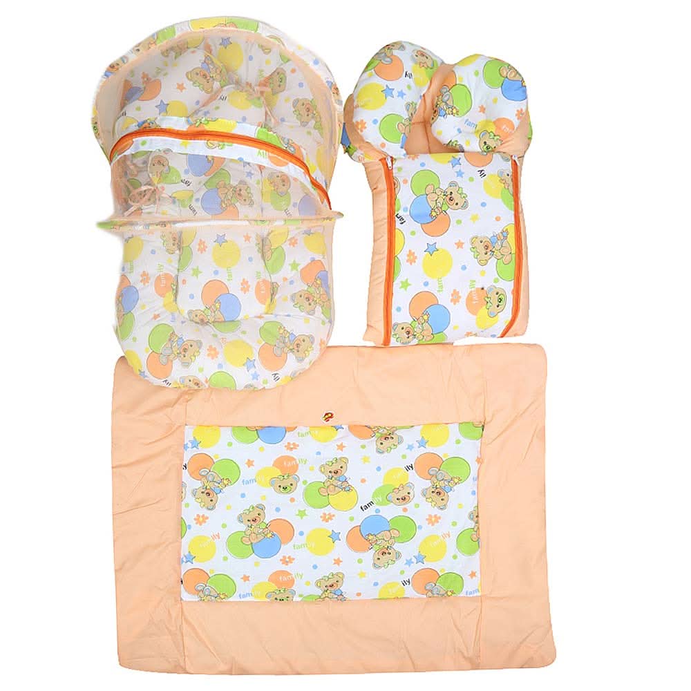 Newborn Sleeping Bag 7 Pcs Set - Peach, Kids, Sleeping Bags, Chase Value, Chase Value