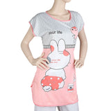 Women's Night Top - Grey Pink, Women, T-Shirts And Tops, Chase Value, Chase Value