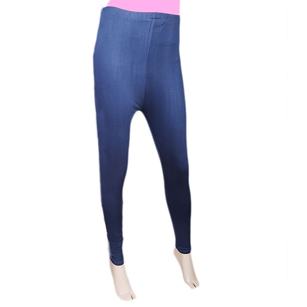 Women's Side Print Tight - Navy Blue, Women, Pants & Tights, Chase Value, Chase Value