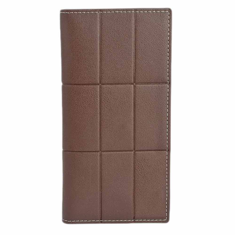 Men's Cheque Book Wallet - Coffee, Men, Wallets, Chase Value, Chase Value