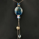 Women's Beads Long Mala - Steel Blue, Women, Chains & Lockets, Chase Value, Chase Value