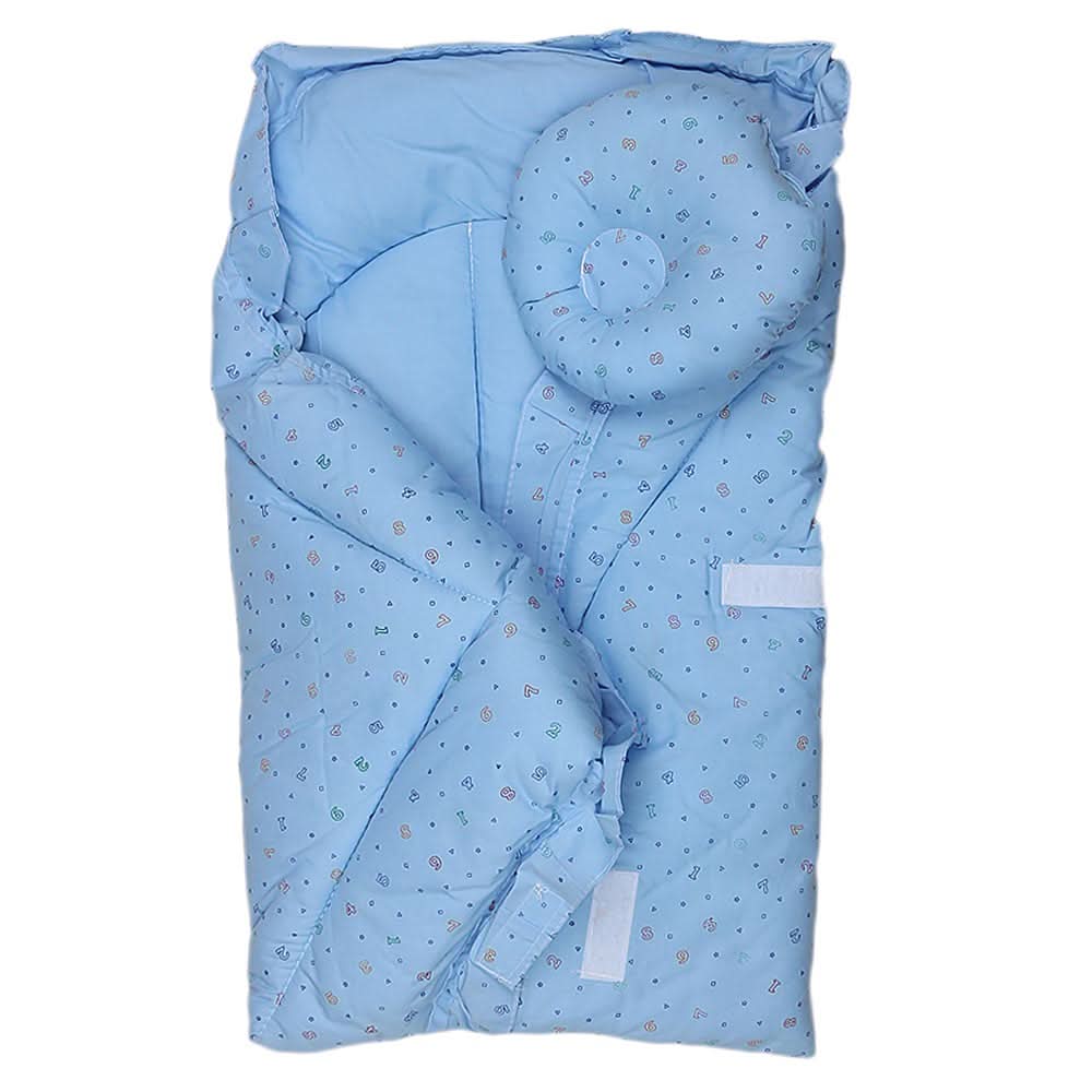 Newborn Sleeping Bag With Pillow - Blue, Kids, Sleeping Bags, Chase Value, Chase Value