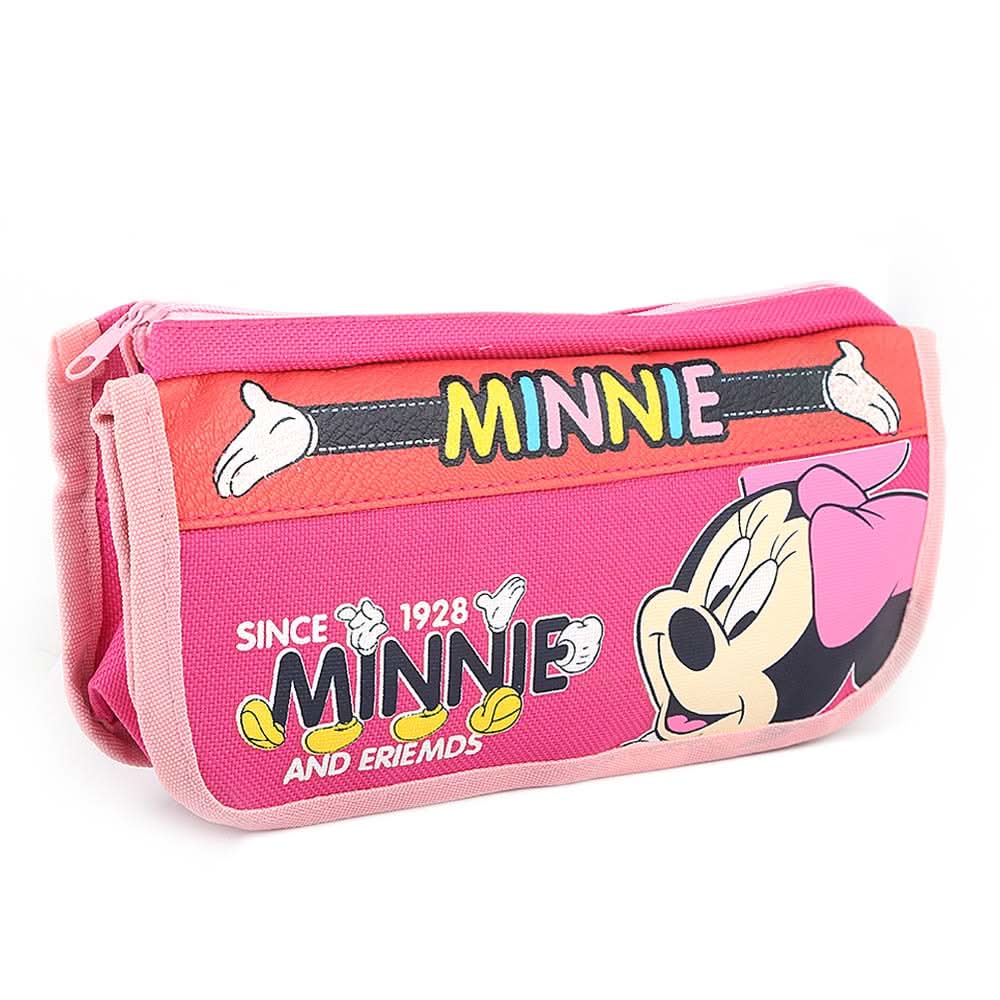Minnie Mouse Pencil Pouch - Pink, Kids, Pencil Boxes And Stationery Sets, Chase Value, Chase Value