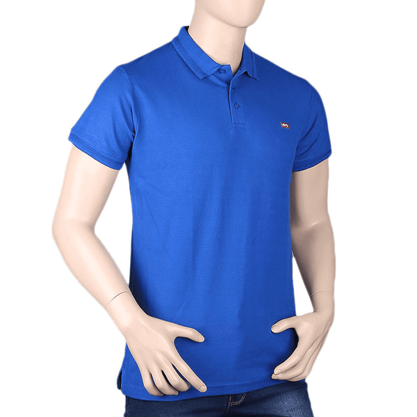 Men's Half Sleeves T-Shirt - Royal Blue, Men, T-Shirts And Polos, Chase Value, Chase Value