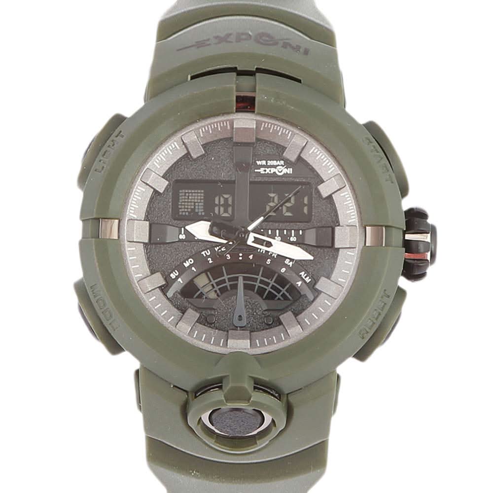 Men's Wrist Watch - Green, Men, Watches, Chase Value, Chase Value