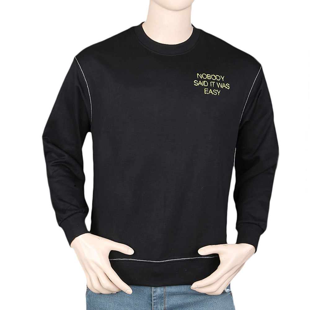 Men's Full Sleeve T-Shirt - Black, Men's Fashion, Chase Value, Chase Value
