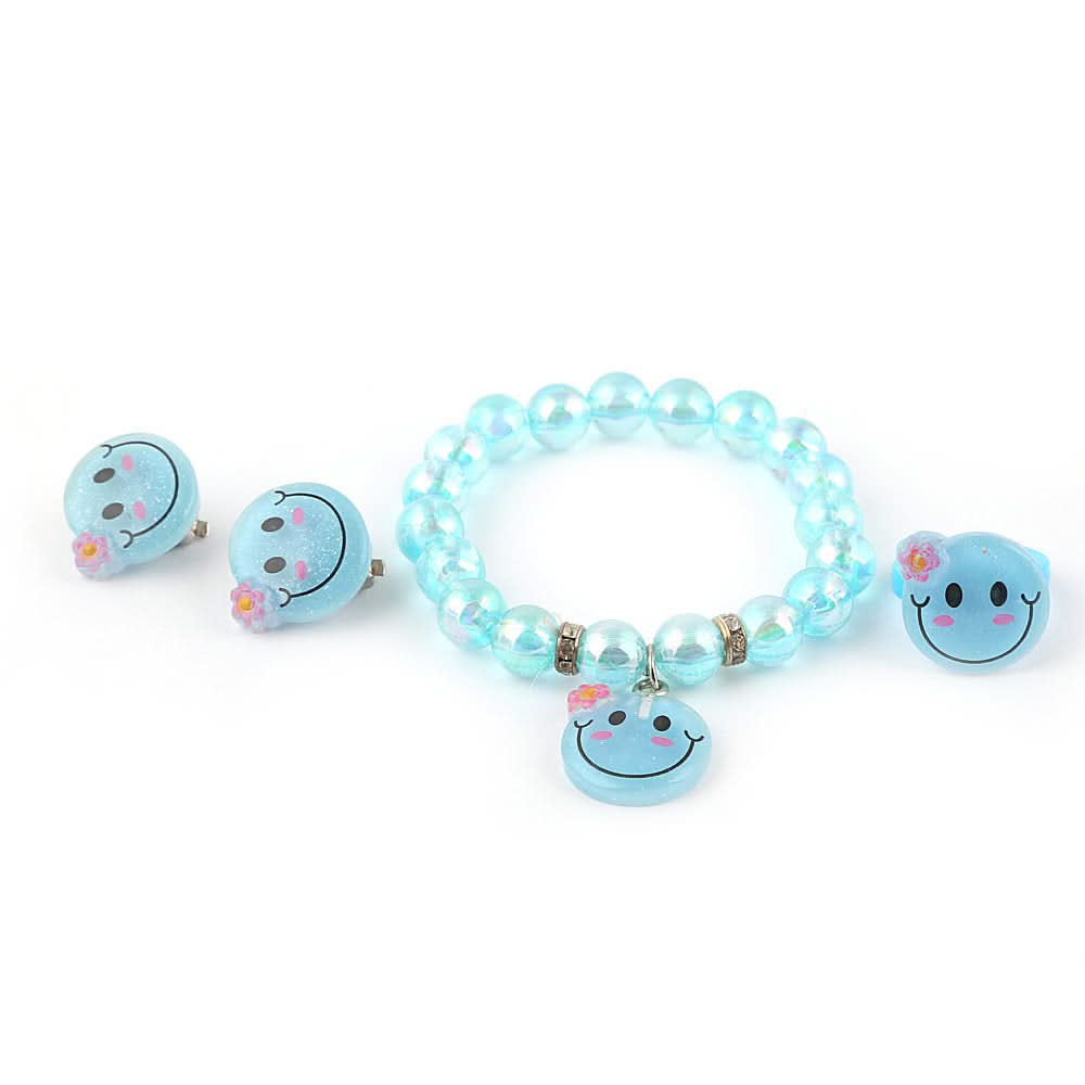 Girls Bracelet Set - Blue, Kids, Jewellery Sets, Chase Value, Chase Value