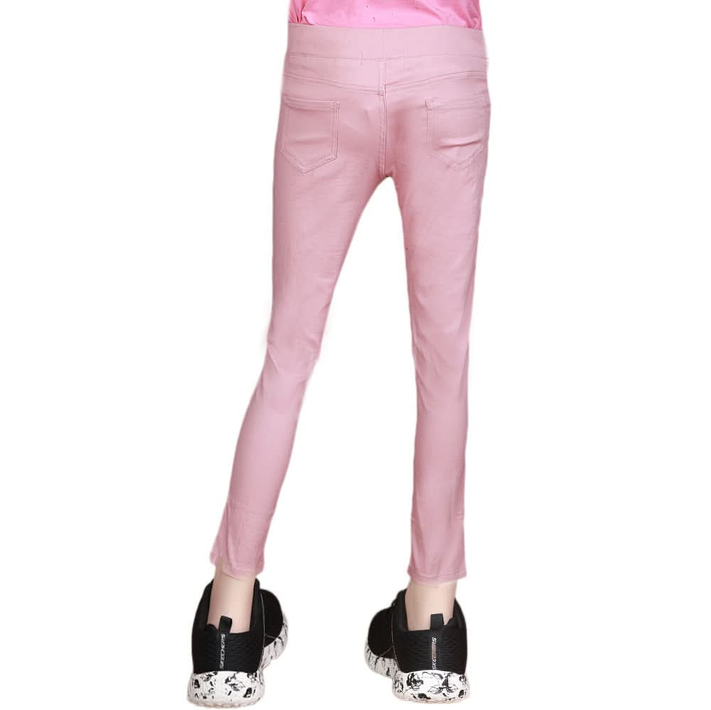 Women's Striped Jegging - Peach, Women, Pants & Tights, Chase Value, Chase Value
