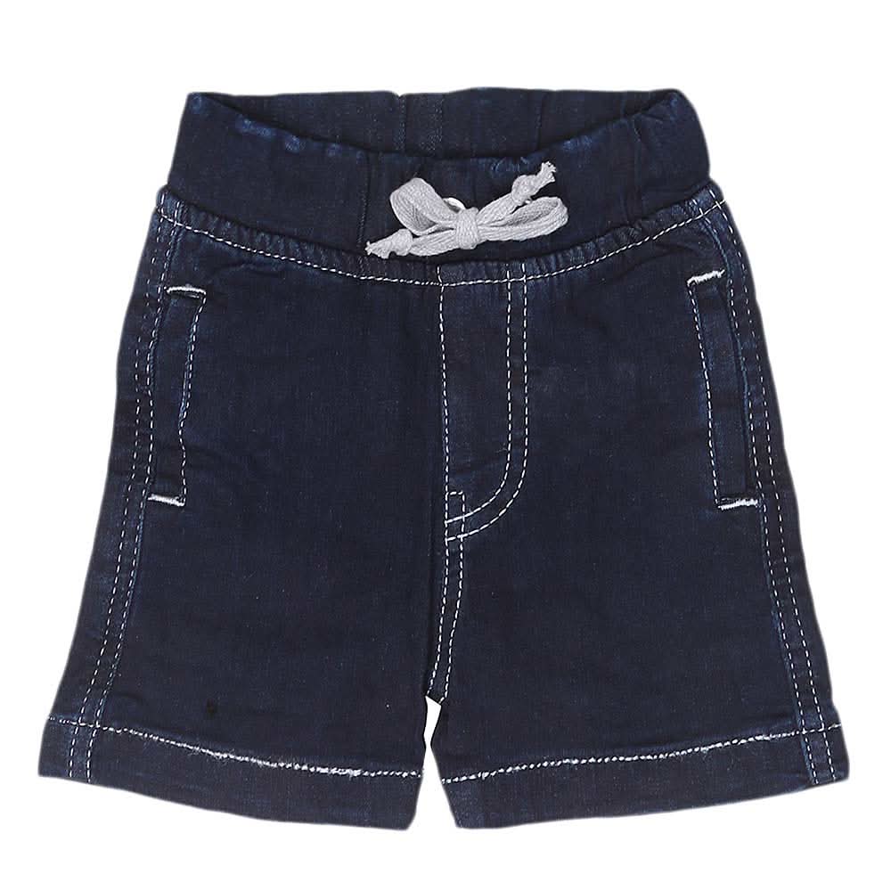 Newborn Boys Shorts - Dark Blue - test-store-for-chase-value