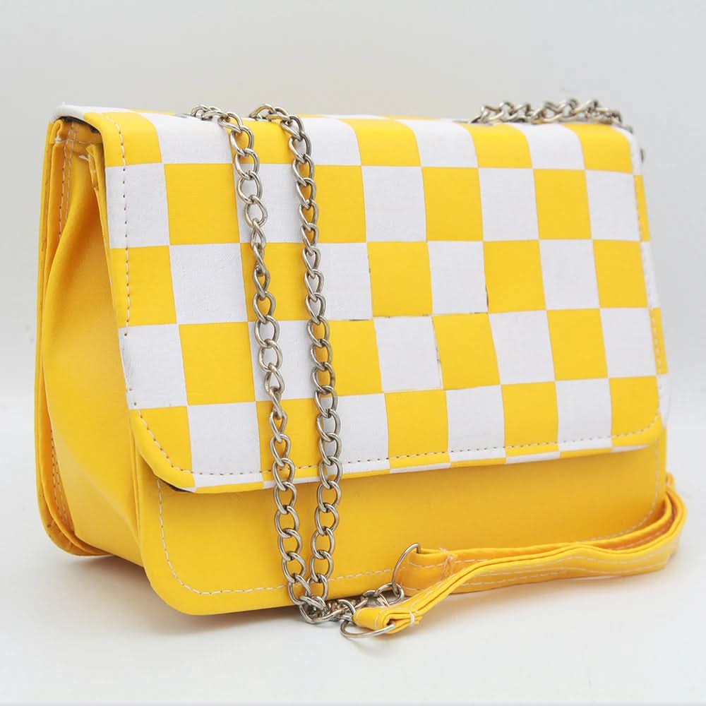 Women's Shoulder Bag (3125) - Yellow, Women, Bags, Chase Value, Chase Value