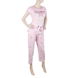 Women's 2 Piece Night Suit - Pink, Women, Night Suit, Chase Value, Chase Value