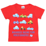 Newborn Boys T-Shirt - Red, Kids, NB Boys Shirts And T-Shirts, Chase Value, Chase Value