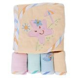 Newborn Gift Set 5 Pcs - Peach, Kids, NB Girls Sets And Suits, Chase Value, Chase Value