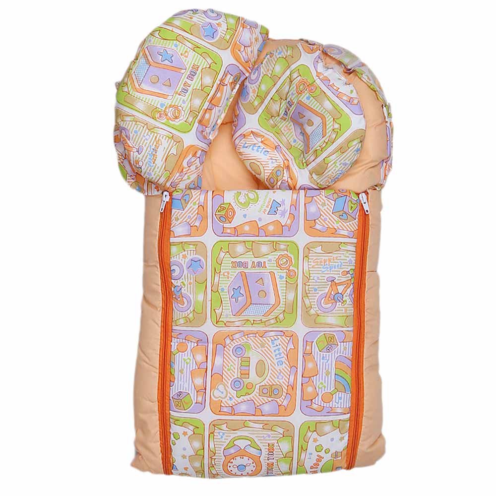 Newborn Sleeping Bag 7 Pcs Set - Peach, Kids, Sleeping Bags, Chase Value, Chase Value