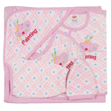 Newborn Gift Set Suits (4 Pcs) - Pink - test-store-for-chase-value