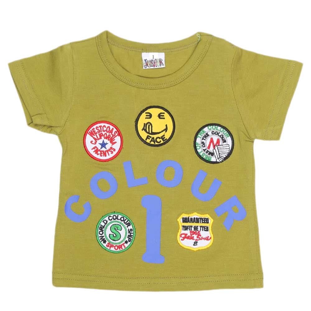 Newborn Boys T-Shirt - Light Green, Kids, NB Boys Shirts And T-Shirts, Chase Value, Chase Value