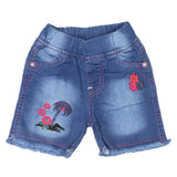 Newborn Girls Shorts (G-26B) - Blue - test-store-for-chase-value