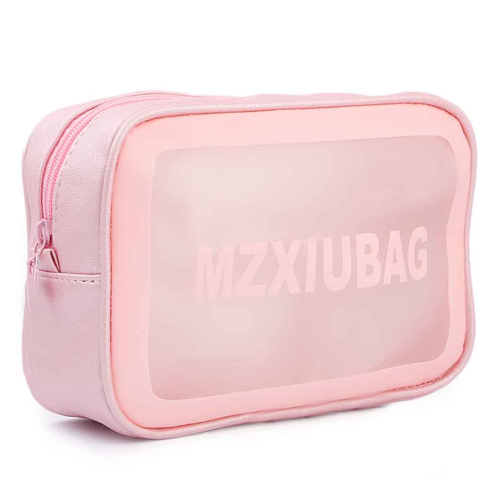 Women's Makeup Pouch - Pink, Makeup Tools and Accessories, Chase Value, Chase Value