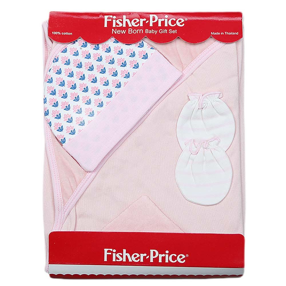 Newborn Gift Set (4 Pcs) - Pink, Kids, NB Girls Sets And Suits, Chase Value, Chase Value