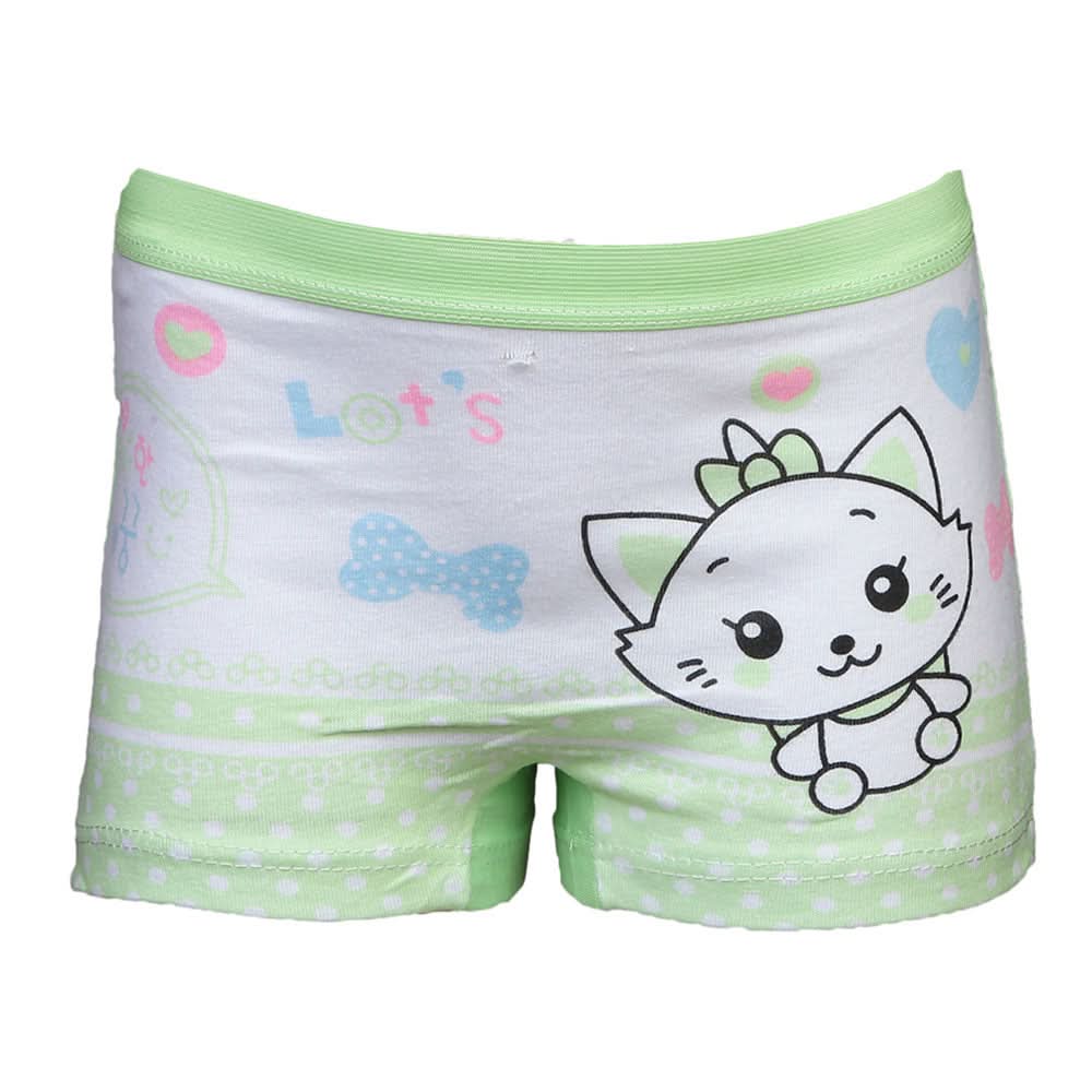 Girls Boxer (RA-281) - Green, Kids, Panties And Briefs, Chase Value, Chase Value