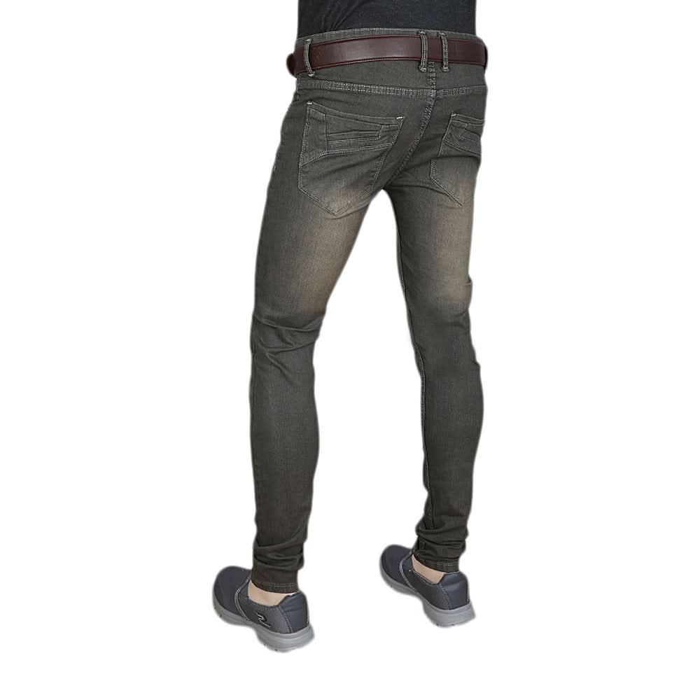 Men's Casual Denim Pant - Grey, Men, Casual Pants And Jeans, Chase Value, Chase Value