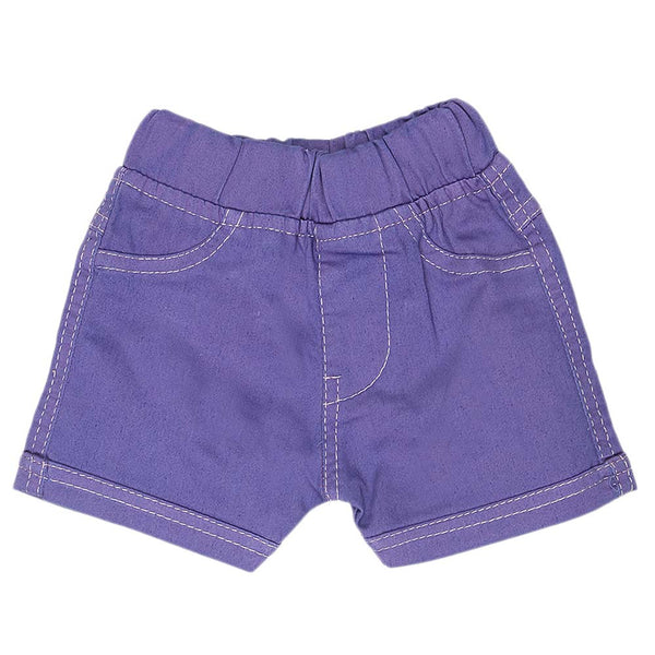 Newborn Girls Shorts (G-24) - Purple - test-store-for-chase-value
