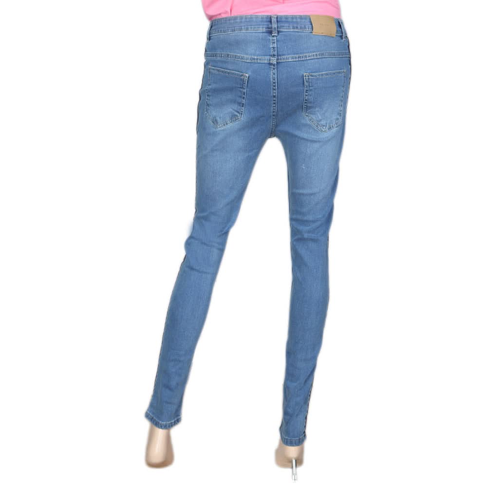 Women's Denim Pant - Light Blue, Women, Pants & Tights, Chase Value, Chase Value