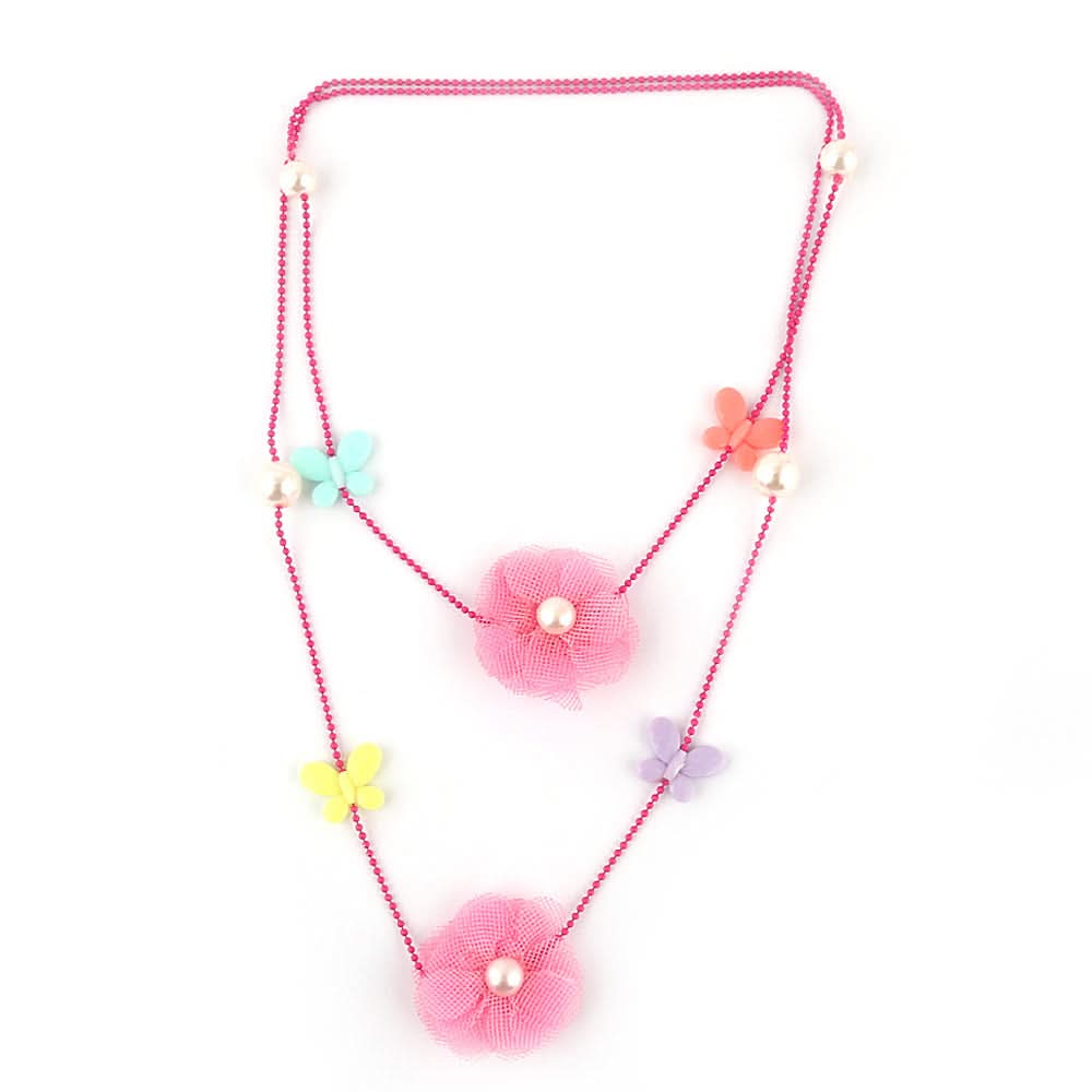 Girls Mala - Dark Pink, Kids, Jewellery Sets, Chase Value, Chase Value