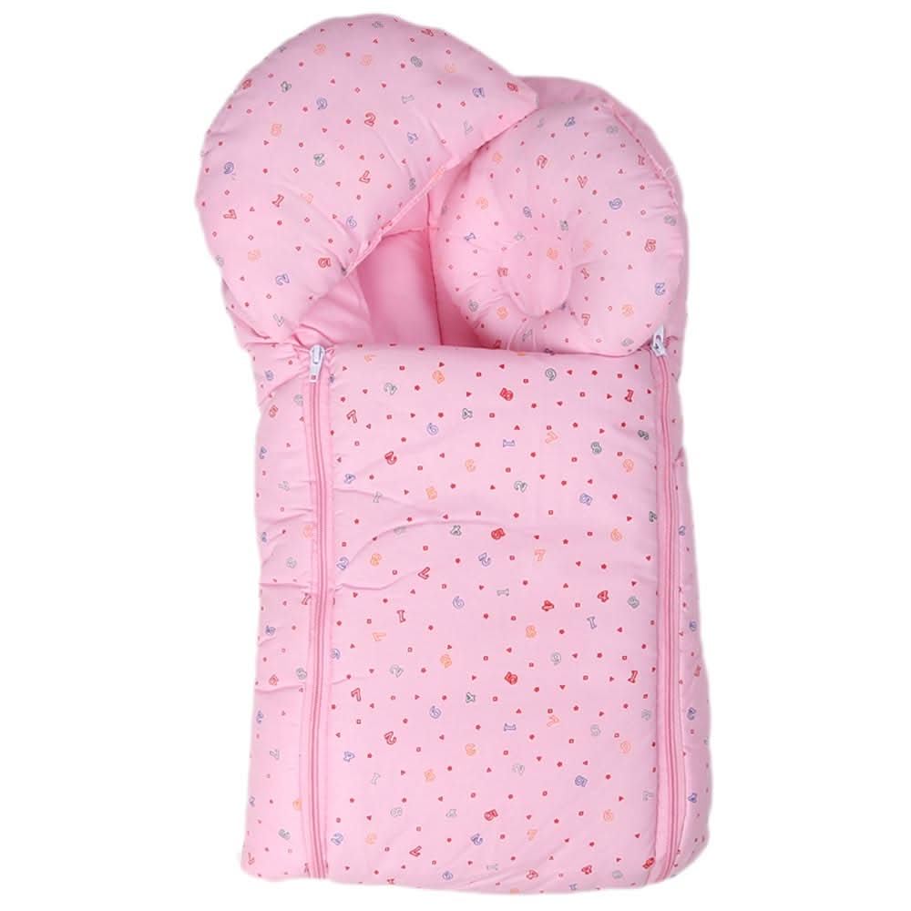 Newborn Sleeping Bag 7 Pcs Set - Dark Pink, Kids, Sleeping Bags, Chase Value, Chase Value