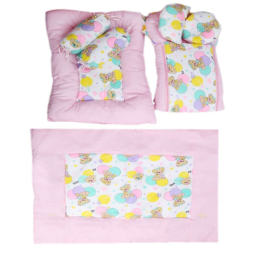 Newborn Sleeping Bag 7 Pcs Set - Pink, Kids, Sleeping Bags, Chase Value, Chase Value